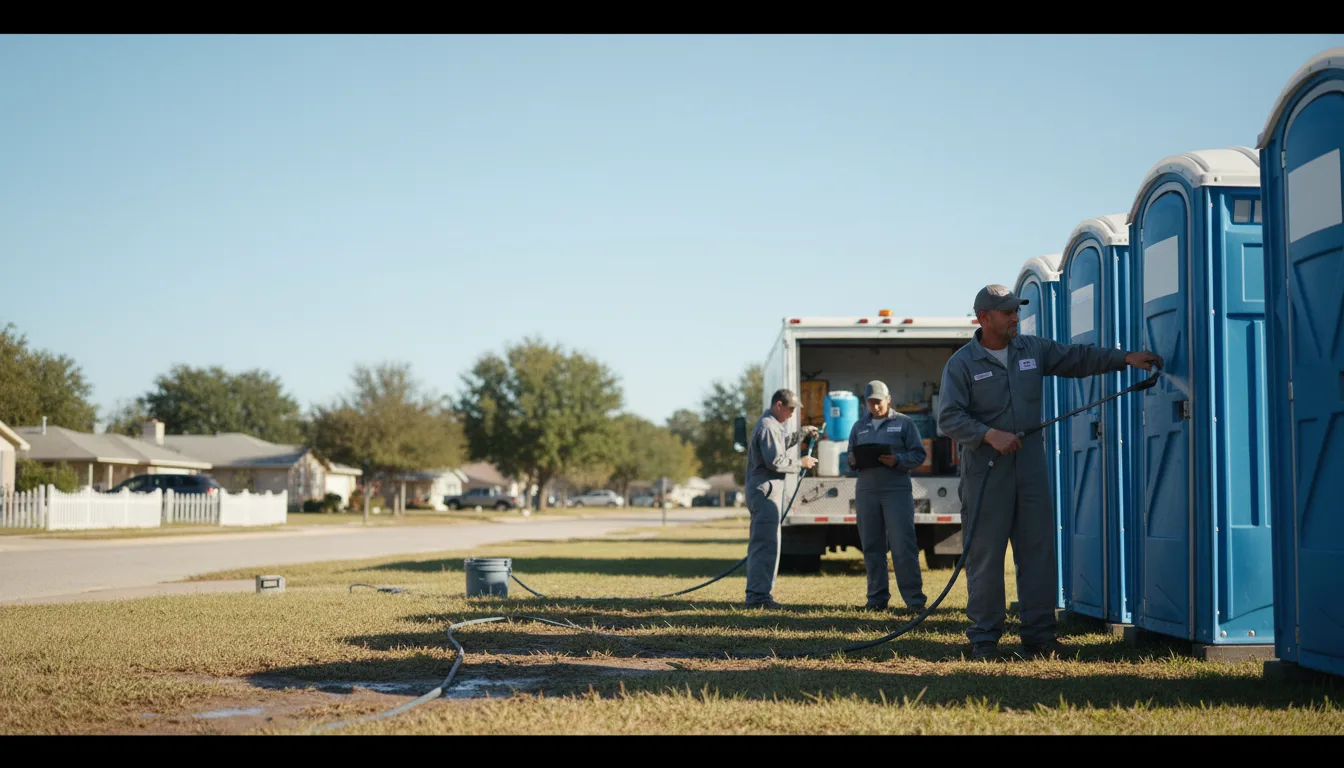 Long-Term Portable Toilet Rental in Rutland, IL near me